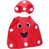 Jojomis Costume da Frutta per Bambini, Vestito Cosplay Carino per Feste, Compleanni, Teatro e Scuola- Fungo