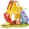 Peppa Pig Weebles Wind & Wobble Playhouse, First Peppa Pig , preschool toy, imaginative play, gift for 18 months+