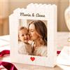 VEELU Puzzle Personalizzato con Foto - Festa del Mamma Regali - Mattoncini Costruzione Personalizzato con Blocchi - Personalizzato Idea Compleanno Regalo per Mamma (stile3)