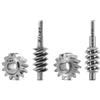 INJORA Set di Ingranaggi a Vite Senza Fine Assi RC 2/12T e 2/13T per 1/30 Axial SCX30