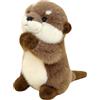 gifyym Peluche Morbido Lontra - Bambola Di Confort Ultra Morbida In Peluche Per Adulti, Ragazzi, Neonaťi E Bambini | Regalo Da Coccolare Per Fidanzata, Fidanzato E Donne | Supporto Emotivo & Compagno