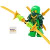 LEGO Ninjago Dragons Rising Stagione 2: Lloyd Climber Minifigure con spade