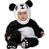 Funidelia | Costume da Panda per Bebè per Neonati Taglia 0-6 Mesi Animali, Orso - Multicolore