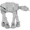 Metal Earth STAR WARS AT-AT 6.14x5.75x5.15cm, modello 3D in metallo con 2 fogli, su carta 12x17cm, 14+