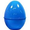 Clondo Uovo da Riempire, Guscio Pasqualone Vuoto, Plastica, 39 Centimetri (Azzurro)
