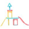 CIYODO Mini Giochi per Casa delle Bambole in Abs Scivolo, Decorazione Creativa per Ragazzo Ragazza, Accessorio per Foto e Casa