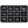 Feldherr HS050A093 Vassoio in Schiuma Compatibile con Stormcast Eternals - 12 Scomparti