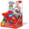 Clementoni Baby Bruno Auto da Corsa, Macchinina Bambino 1-4 Anni, Gioco Prima Infanzia, Macchina Parlante con Suoni e LED, Stimola Manualità e Percezione Visivo-Uditiva, Lingua Italiana, 17216