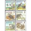 Prophila Collection Regno Unito - Alderney 145A-150A (Completa Edizione) MNH ** MNH 2000 Conservazione (Francobolli per i Collezionisti) Uccelli
