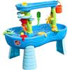 STEP2 Double Showers Splashs | Tavolo di sabbia e acqua | Due livelli, gioco d'acqua per più bambini Tavolino Giochi Acqua | Giochi d'acqua Giardino | Gioco Acqua per più Bambini, Tavolo Acqua Bambini