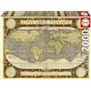 Educa - Mapamundi | Puzzle di 2000 pezzi per adulti. Typvs Orbis Terrarum. Misura montata: 96 x 68 cm. Include colla fix Puzzle per fissare i pezzi. Da 14 anni (19620)