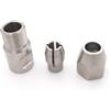 FYWYVIY Giunto for albero flessibile for barca RC Accoppiatore da 6 mm a 4,76 mm 3/16 Accoppiatore da 8 mm a 6,35 mm 1/4 Giunto for catamarano MONO velocità barca RC(8mm to 6.35mm)