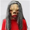 Knitluxe Maschera Halloween Horror Per Adulti,Maschere Spaventose In Lattice,Ghost Face Masks,Maschere Dal Design Traspirante Con Tono Della Pelle Realistico, Morbide Ed Elastiche, Resistenti Allo Strappo (d)