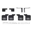 GPM R/C Scale Accessories : Front & Rear Skid Plate for Traxxas TRX-4 Trail Defender Crawler - 28Pc Set Black