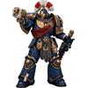 JOYTOY Warhammer 40k 1/18 Action Figure Ultramarines Reliquia Secundus Armatura con Artificer Bolt Rifle, spada catena e Bolt Pistola 12,7 cm Regali da collezione, giocattoli per bambini dai 15 anni