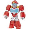 Transformers Hasbro Optimus Prime (Action Figure da 25 cm Mega Mighties Ispirata alla Serie Animata Rescue Bots Academy)