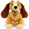 Disney Store Lady - Peluche grande da donna, 50 cm e 19 cm in piedi a quattro zampe, con dettagli ricamati, adatto a tutte le età