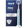 Oral-B Spazzolino Elettrico Ricaricabile Pro Series 1 Blu con 1 Testina di Ricambio, 1 Spazzolino