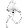 Giordanoshop Asciugacapelli Phon a Pistola 1500W Vama Elegant Pro Shaver Bianco