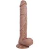 Big Man D𝐢dö Dònne Réãlistico XXL Gigánté Anälè Uọmo Grọsso 𝐏éné Fïnto per Donnë Reáli𝐬t𝐢co śeśśo Fàllo Dönna Púntó G P𝐞né con Vëntósa Reáli𝐬tico D𝐢dö Enorme 𝐀nálé per Uömini 29cm Lungo