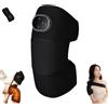 Ficugxd Massaggiatore per Ginocchio Senza Fili, 3 in 1 Ginocchiera Riscaldata per Ginocchia, Spalla e Gomito,3 Livelli di Riscaldamento,3 Livelli di Massaggio,knie massagegerät mit wärme,ginocchio calore-B