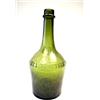 Antico Da D O M Vetro Verde Bottiglia Goffrato Francese Liquore 19th Centesimi R