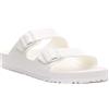 Birkenstock Arizona Eva, Zoccoli Uomo, Bianco (White), 43 EU