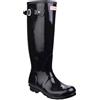 Hunter Original Tall Gloss Stivali di Gomma Neri da Donna - EUR 40/41