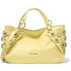 Braccialini Borsa a Spalla in Vera Pelle Rossa 37x25x14 Donna Elegante e Moderna