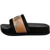 Alviero Martini 1A Classe Ciabatta alta slippers donna black/geo beige DS26PC04 2504 0513 Taglia scarpa: 36
