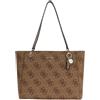 GUESS borsa a tracolla borsa shopper Noelle II Tote Bag Latte Logo/Brown marrone chiaro