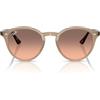 Ray-Ban Occhiali da sole unisex Rb2180, Tortora/Blu Gradiente Grigio, 51 mm