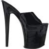 Pleaser FLAMINGO-801, Sandali Donna, Nero (Black), 42