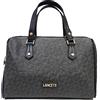 Before by Luigi Benetton Borsa Donna Bauletto Rettangolare LANCETTI Linea Personalizzata a Spalla con Due Manici e Tracolla Regolabile Removibile ART: LL22W-109-2 LINEA ROSANNA Dimensioni 32 X 22 X 17 (FUMO)