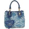 Braccialini Beth Jeans Mini: Borsa a Mano Donna in Denim Firmata