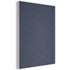 MuchoWow© Pannello Decorativo Parete Pannelli Fonoassorbenti Per Pareti 60x80 cm Acustici Decorazioni Casa Design Isolante Acustico Fonoisolanti Fonoassorbente Esagono - Motivo - Blu