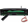 Gift Edian Equalizzatore Digitale a 31 Bande, Equalizzatore Grafico Stereo Digitale con Riduzione del Rumore, 12 Modelli di Ritmo e Doppia Sintonizzazione Indipendente a 10 Segmenti, Equalizzatore per