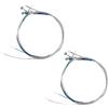 SAVITA Set Universale 4/4 Corde Per Violino, Corde Classiche In Argento (GDAE) Anima In Acciaio Con Testa Sferica Nichelata Per Strumenti a Violino
