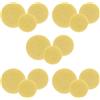 DECOMELODY Set di Tappi per Foro di Ottavino Giallo Resistenti All'usura Sigillatura Ermetica, Accessori per Riparazione Strumento a Scuola e Musicisti