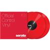 Serato SCV-PS-BLU-2 Controllo, in vinile, rosso