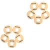 TOYANDONA 10pezzi Anelli Di Ricambio Per Chitarra Elettrica Washers Per Piastra Di Attivazione Del Ritmo e Treble Facile Installazione e Materiale Durevole