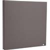 Bluetone Acoustics Wall Panel Pro - Pannelli fonoassorbenti professionali per eliminare rumore ed eco - Pannelli acustici per studio, ufficio, soggiorno (50x50x5cm, Grigio)