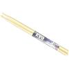 EVO Drumsticks - Bacchette per batteria professionali modello 5B in hickory, noce americano con punta in legno, punta a ghianda, bacchette artigianali a stagionatura naturale