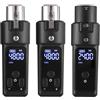 Generic Microfoni e sistemi microfonici wireless Trasmettitori e ricevitori XLR Microfoni wireless ricaricabili Microfoni Audio di sottofondo Altoparlanti per basso elettrico Microfoni