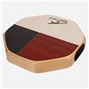 Oceanlend Cajon Drum Box, batteria portatile da viaggio compatta Cajon Beatbox con borsa per il trasporto, adatta per uso domestico e esterno, strumento a percussione acustica