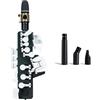 odiseimusic Odisei Music Travel Sax 2 (White silicon) + Accessory Pack | Sassofono elettronico | +50 suoni | Il più piccolo e leggero al mondo, esercitati in silenzio