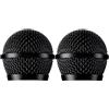 Generic Griglia di ricambio per microfono Shure PGA58, con testa sferica, colore: nero