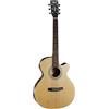 Cort Chitarra Acustico-Elettrica a 6 Corde, Destra, Poro Aperto Naturale, Completa (SFXMEOP-A)
