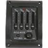 ROLING'S AEQ-401R Guitar Equalizer EQUALIZZATORE 4 Bande EQ Chitarra con Volume