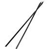 YARNOW Regolatori Truss Rod Resistenti alla Deformazione per Chitarra Elettrica e Acustica 2 Pezzi in Acciaio Nero 380mm e 410mm per Riparazione e Setup Chitarra